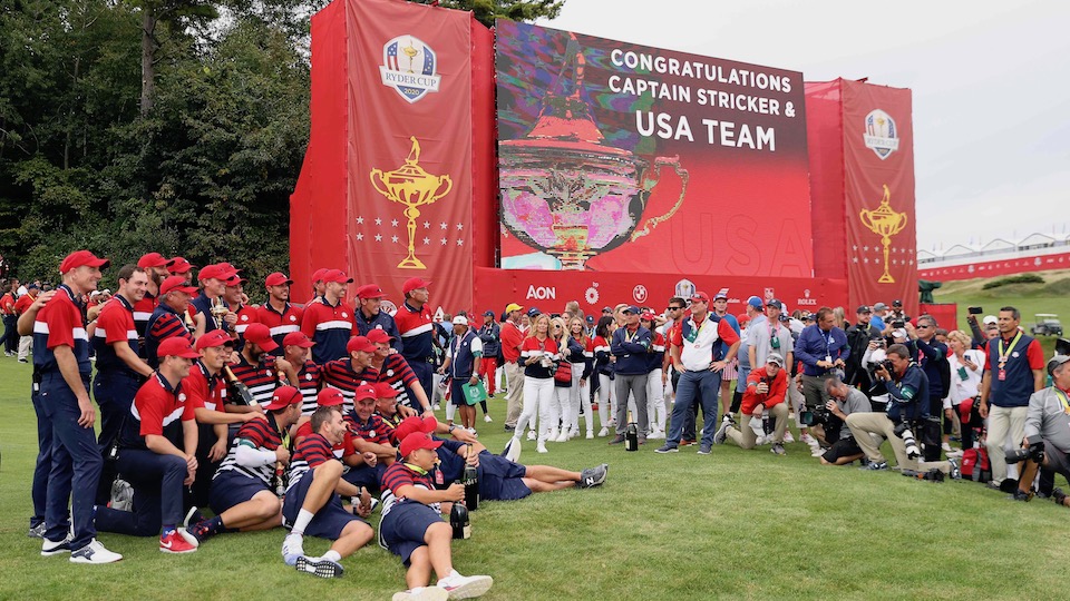 Historischer Sieg: Beim nachgeholten Ryder Cup 2021 siegte Team USA deutlich über Europa. 