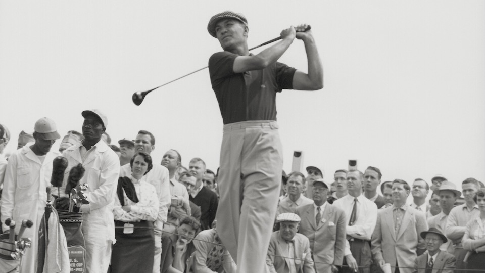 Legende des Golfsports: Ben Hogan 1953 beim Masters in Augusta.