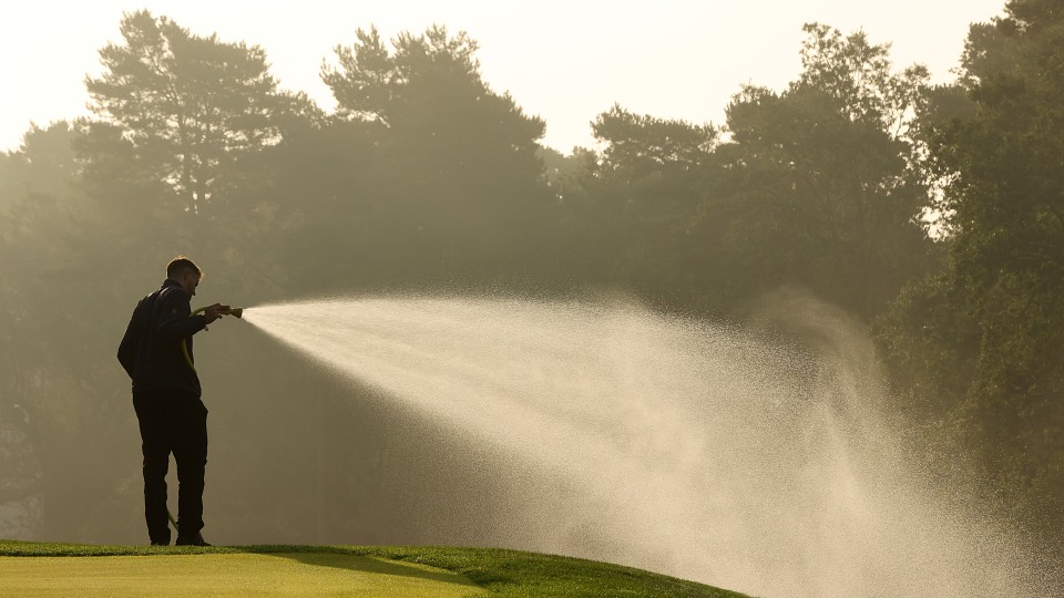 Knappes Gut: Auf vielen Golfanlagen rückt das Wassermanagement immer mehr in den Fokus