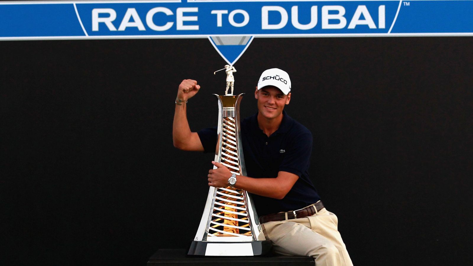 2010 triumphiert Martin Kaymer in Dubai und gewinnt das Gesamtranking. © Andrew Redington/Getty Images 
