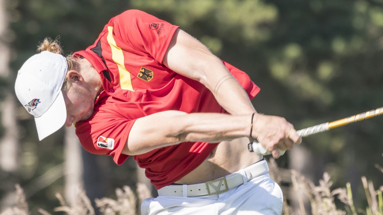 Nick Bachem bei der EM 2018 in den Niederlanden. © golfsupport.nl
