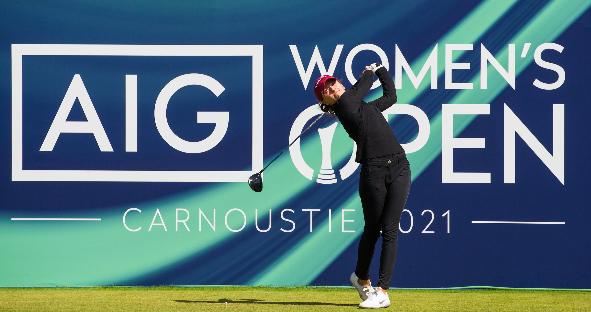 2021 darf Amateurin Krauter bei der AIG Women's Open in Carnoustie gegen die besten der Welt spielen. © Tristan Jones/LET