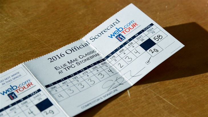 Beim Turnier der Web.com Tour im TPC Stonebrae (Par 70) schrieb Jäger zwölf Birdies auf die Scorekarte. © PGA Tour