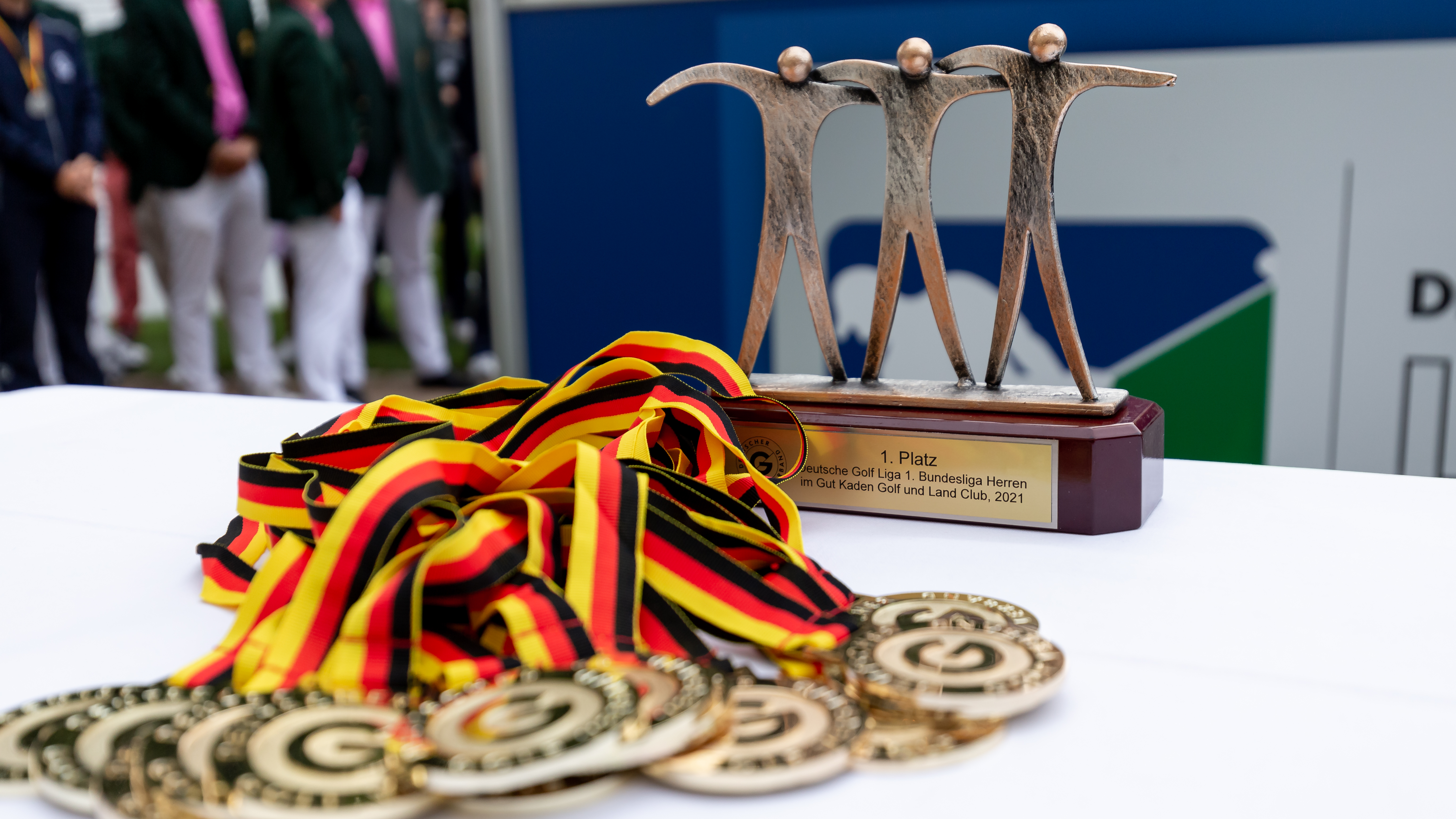 Die Medaillen des Final Fours 2021. (Foto: DGV/ Tiess) | © (Foto: DGV/ Tiess)