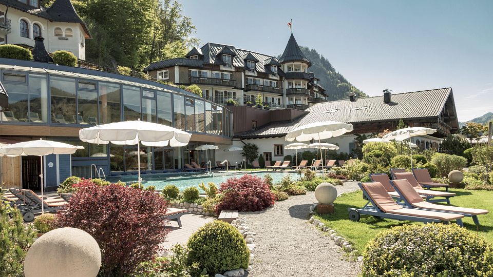 Das Hotel Ebner's Waldhof am See ist wie ein Schlössl. | © Agentur Comma