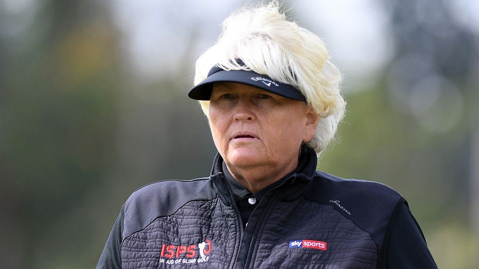 Sie hat schon immer eine markante Frisur: die Engländerin Laura Davies. © golfsupport.nl