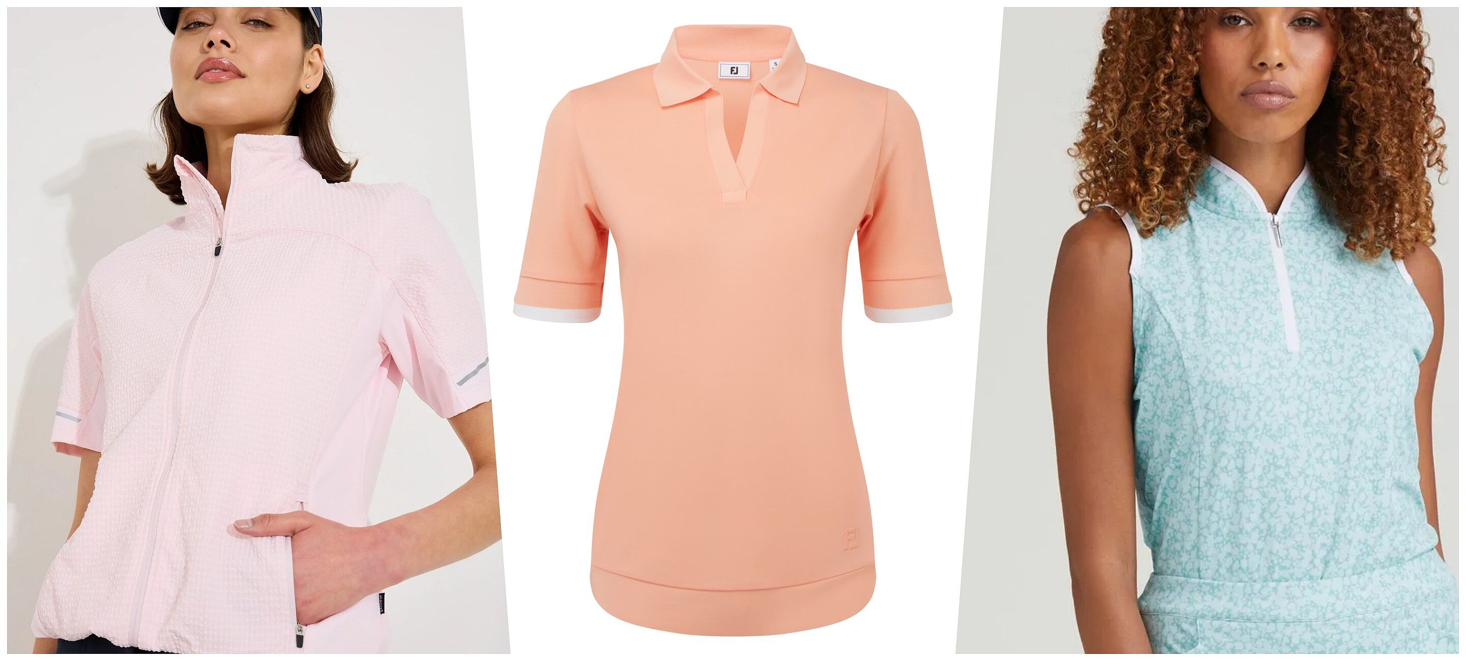 Abacus Wedge Hybrid Shirt | Struktur-Strick-Polo von FootJoy | Penola Printed Polo von PING Abacus Wedge Hybrid Shirt | Struktur-Strick-Polo von FootJoy | Penola Printed Polo von PING