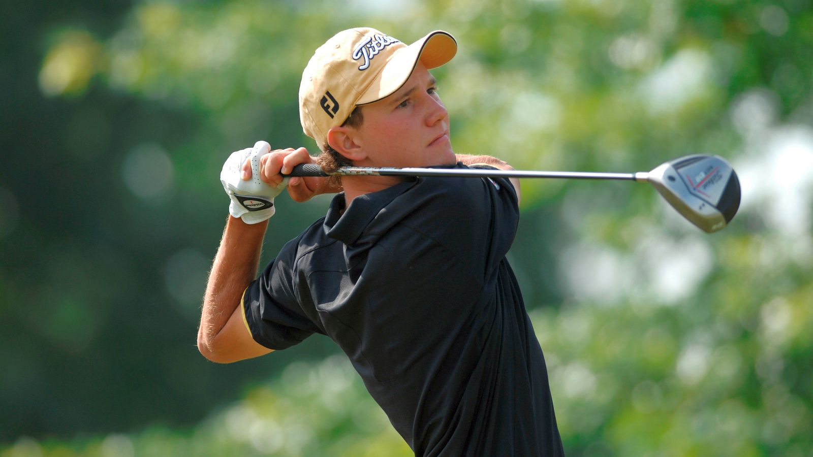 2008 - Max Kieffer als Amateur und Nationalspieler beim Challenge-Tour-Turnier in Krefeld | © golfsupport.nl