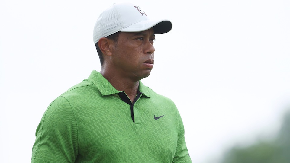 Tiger Woods bei der PGA Championship 2022. 