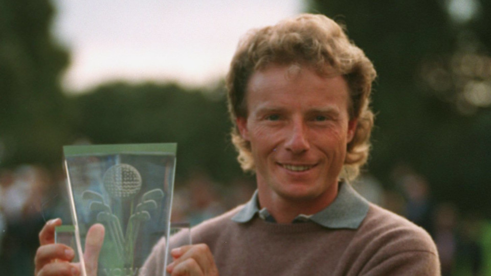 War der erste deutsche Sieger auf der European Tour: Bernhard Langer.
