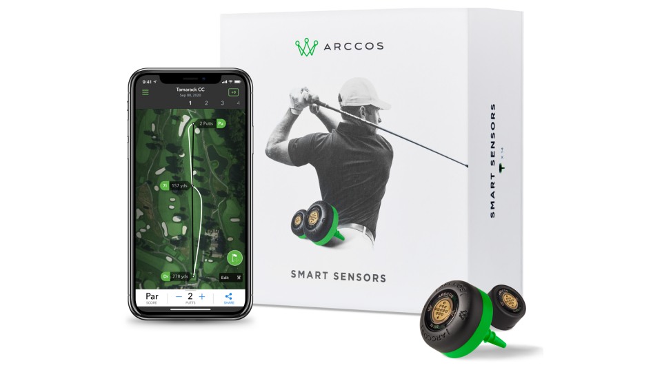 Die Sensoren und App von Arccos Golf