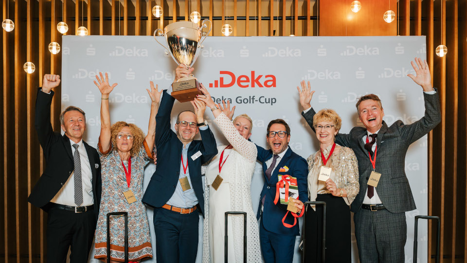 Gewinner des Deka Golf-Cup Bundesfinals Süd: Team Sparkasse Hochschwarzwald.