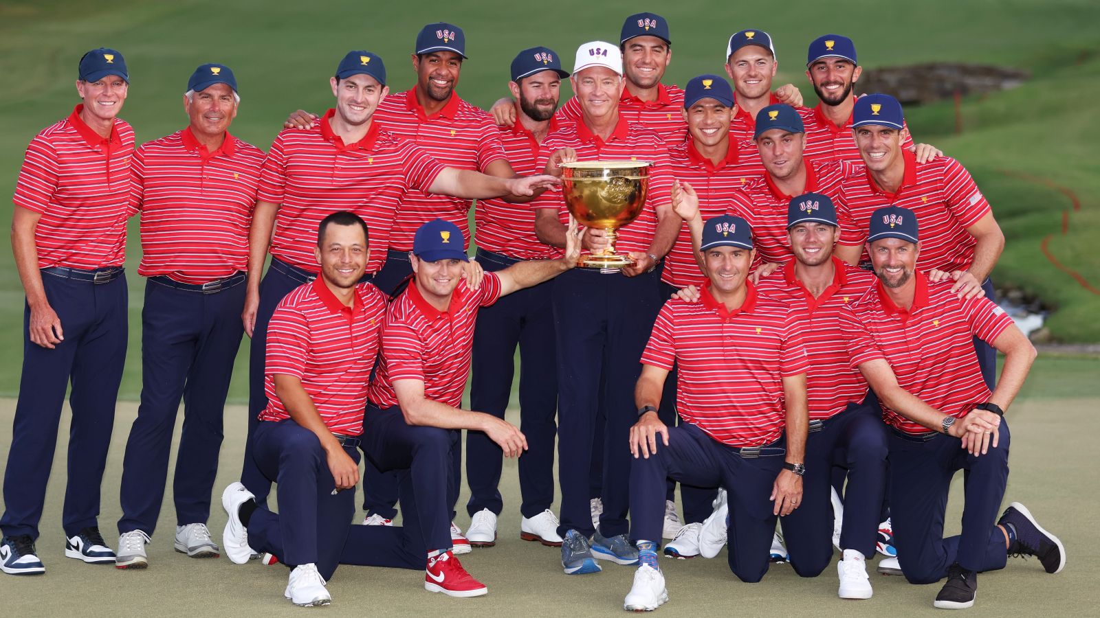 Favoritensieg: Team USA gewinnt den Presidents Cup im Quail Hollow Club souverän gegen Team International. © Warren Little/Getty Images