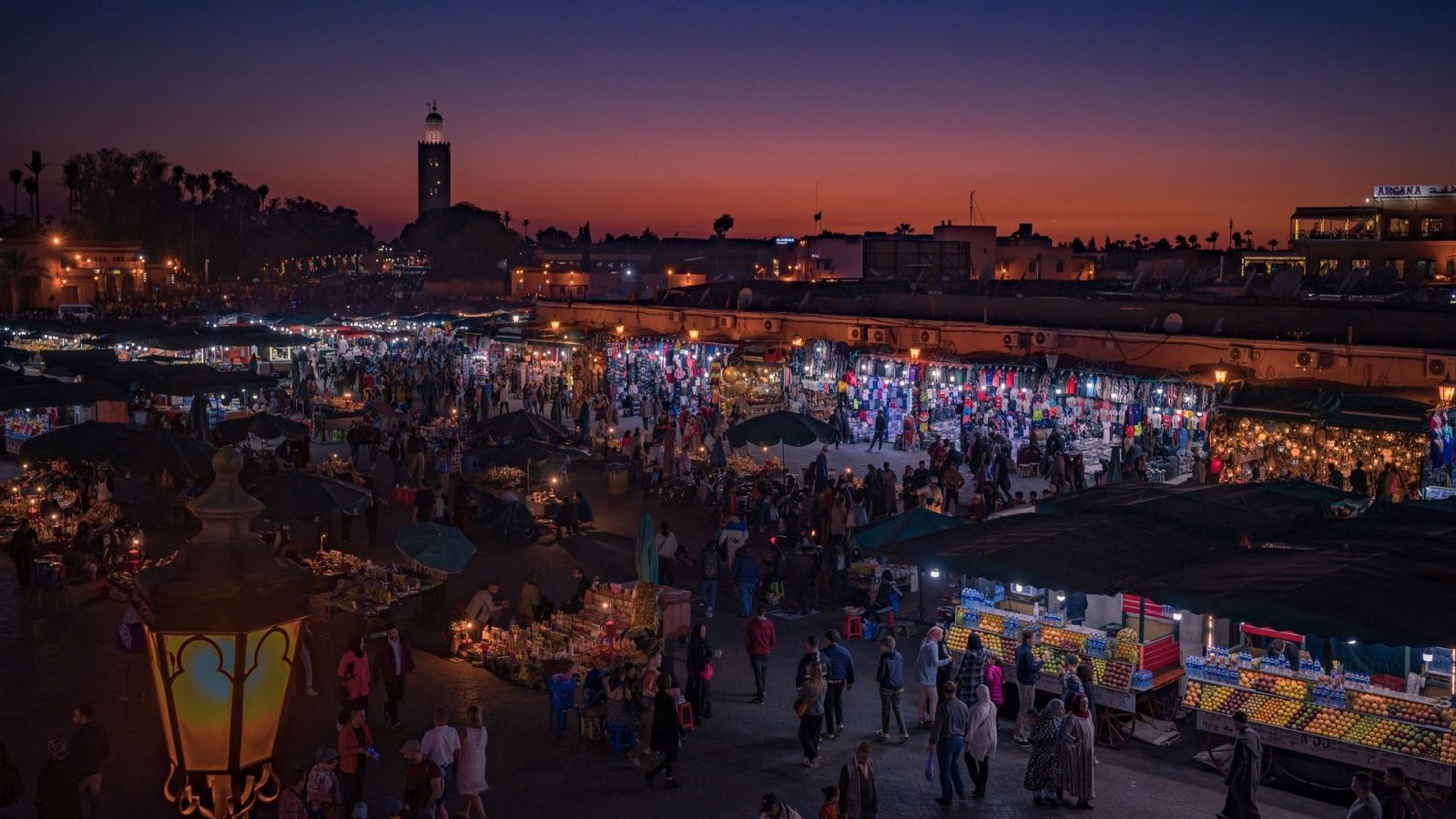 Herrliches Licht über einem Souk, einer der traditionellen Märkte in Marokko. © Pixabay