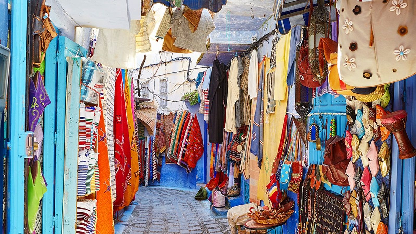 Bunt geht's zu auf den klassischen Märkten in Marokko. © visitmorocco.com