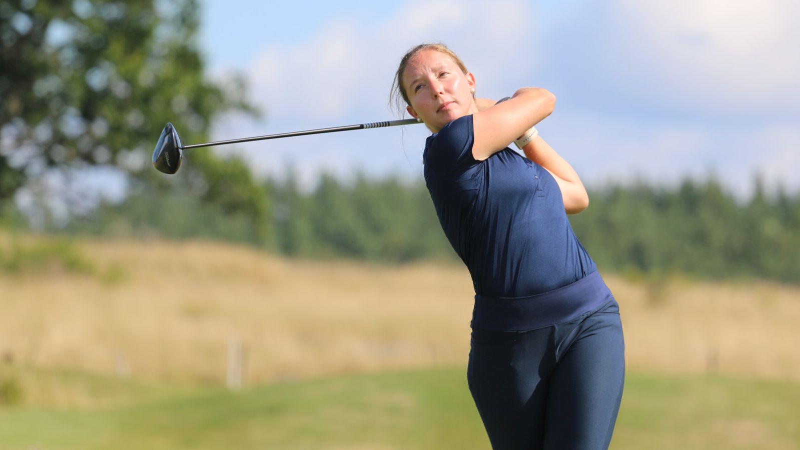 Patricia Isabel Schmidt siegte 2022 bei der Big Green Egg Swedish Match Play Championship. © Nordic Golf Tour