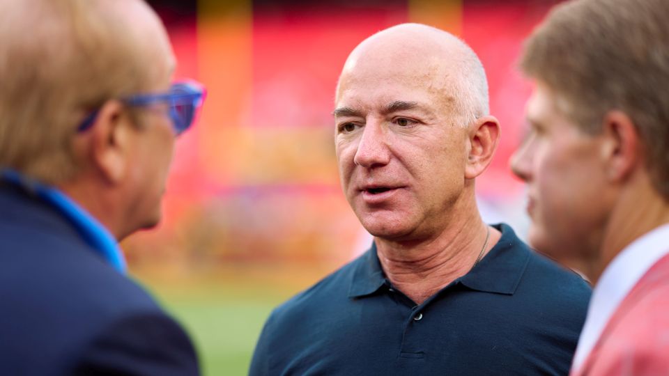 ... Amazon-Gründer Jeff Bezos. © Cooper Neil/Getty Images
