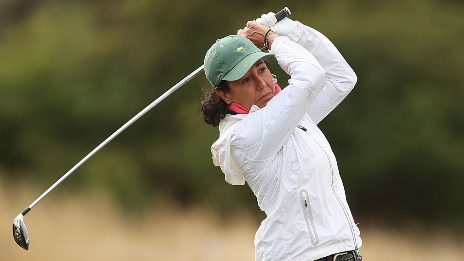 Ana Patricia Botín ist die fünfte Frau und die erste Spanierin, die dem Augusta National Golf Club beitreten durfte. © Oisin Keniry/Getty Images