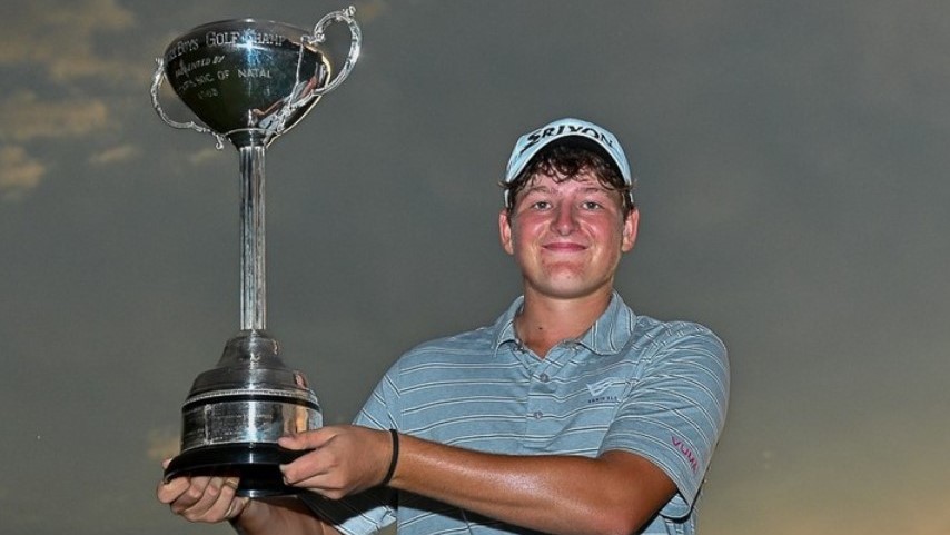 Südafrikas neuer Golf-Star? Daniel Bennett (17) ist auf dem besten Weg dorthin. © Instagram.com/GolfRSA
