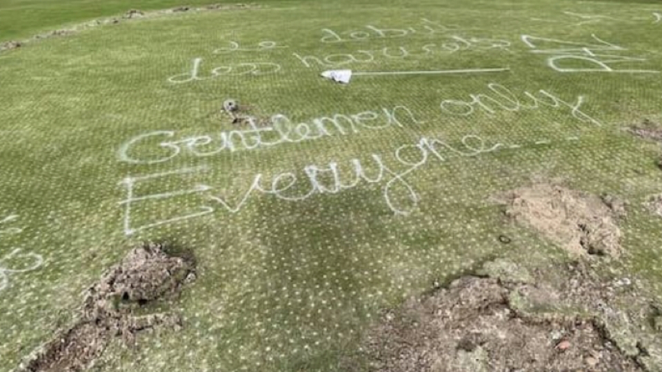 Vandalismus auf Schweizer Golfplätzen