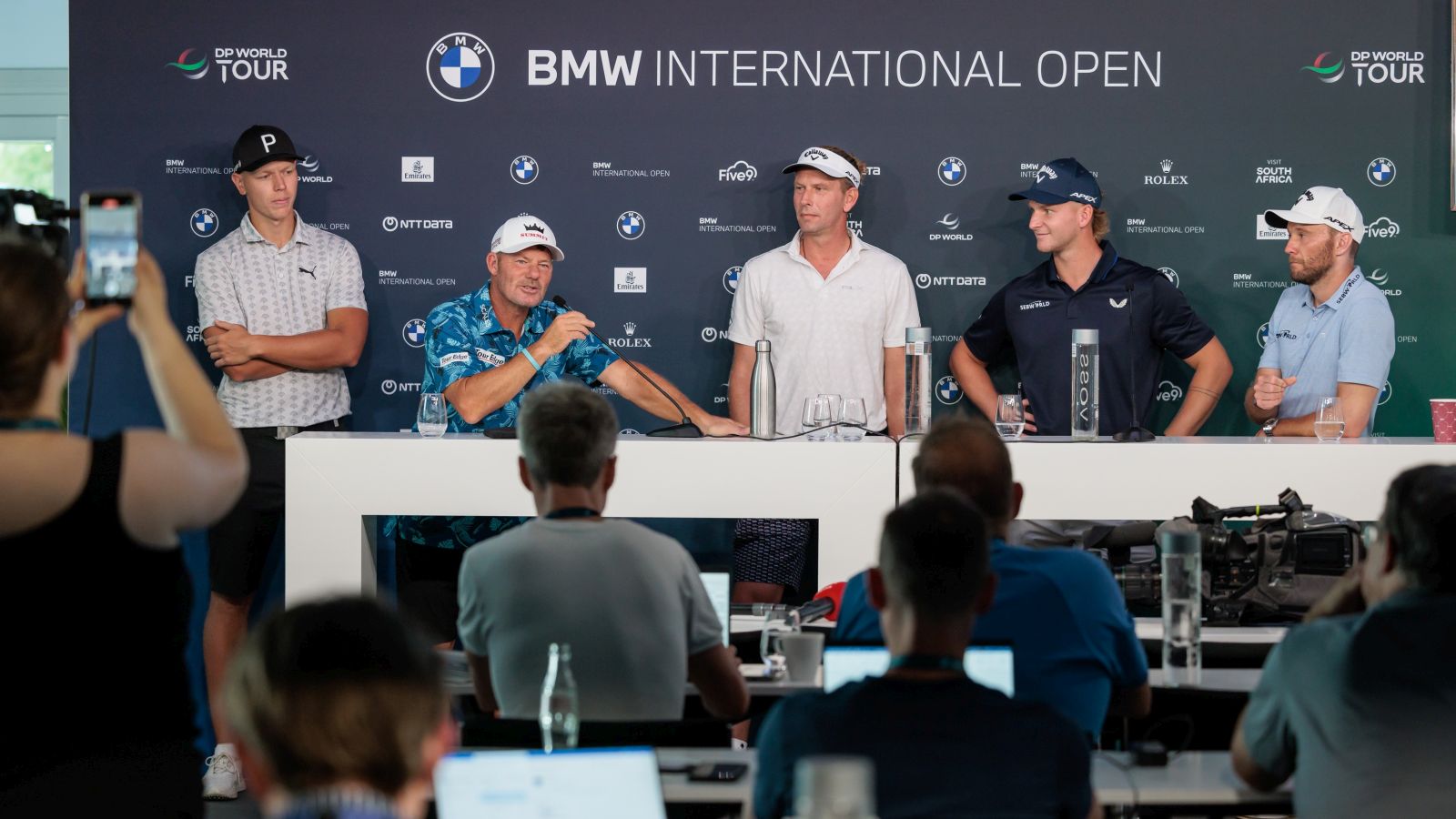 Fünf Deutsche im Fokus: Matti Schmid, Alex Cejka, Marcel Siem, Nick Bachem und Max Kieffer sind bei der BMW International Open dabei.