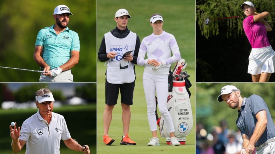 Stephan Jäger (PGA Tour), Bernhard Langer (PGA Tour Champions), Esther Henseleit (LPGA), Alexandra Försterling (LET) und Maximilian Kieffer (DP World Tour) waren vergangene Woche im Einsatz.