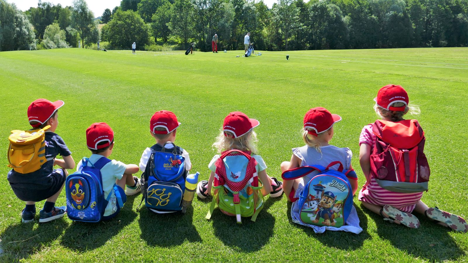 Den Kindern gehört die Zukunft - auch auf den Golfplätzen Deutschlands. © DGV/Kirmaier