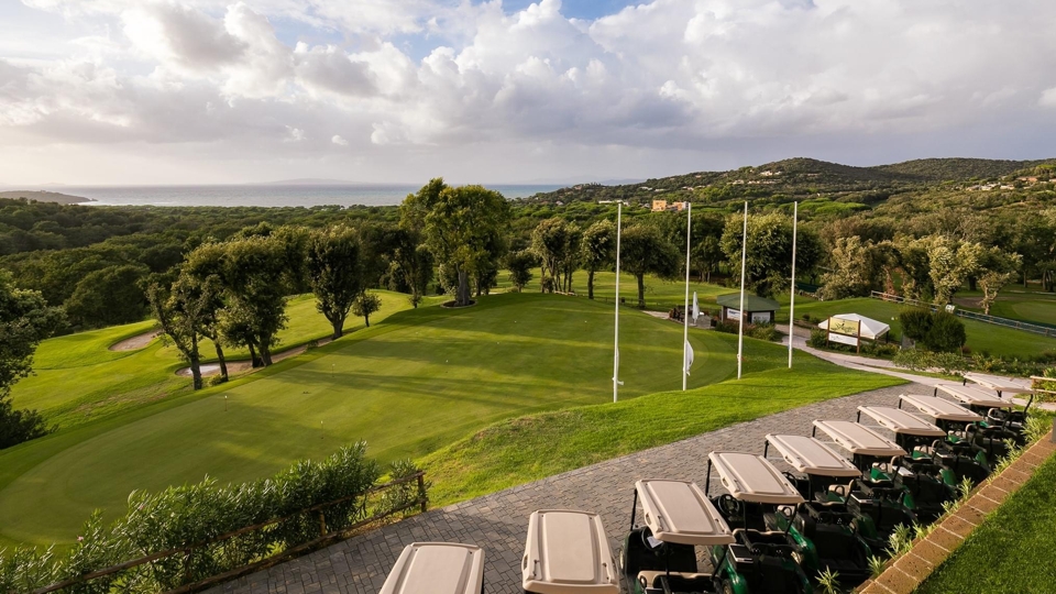 Golfclub Punta Ala in der Toskana 