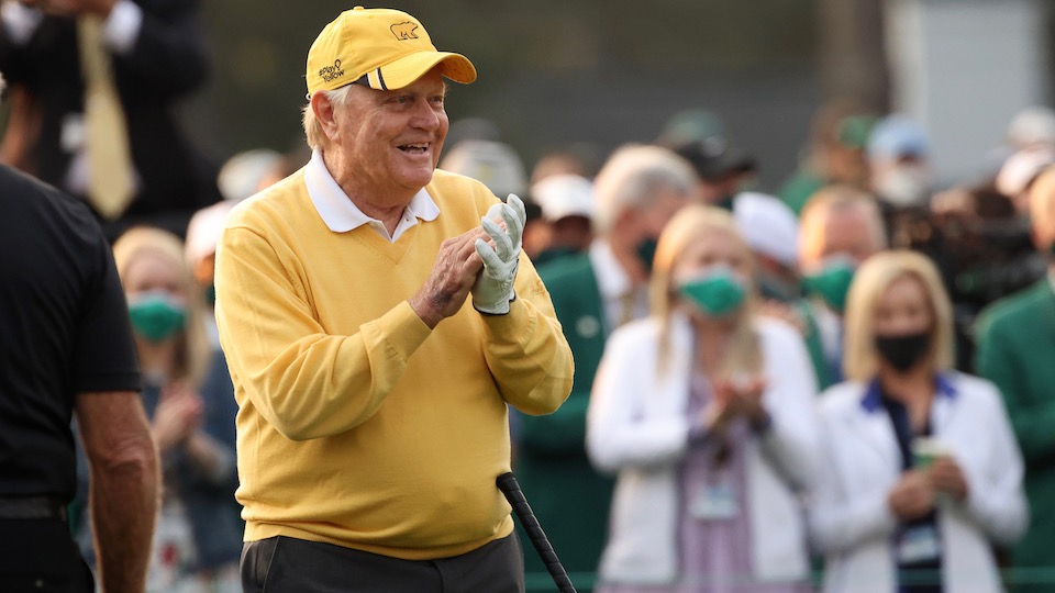 Golf-Legende Jack Nicklaus hat den gelben Pullover auf dem Golfplatz salonfähig gemacht. 