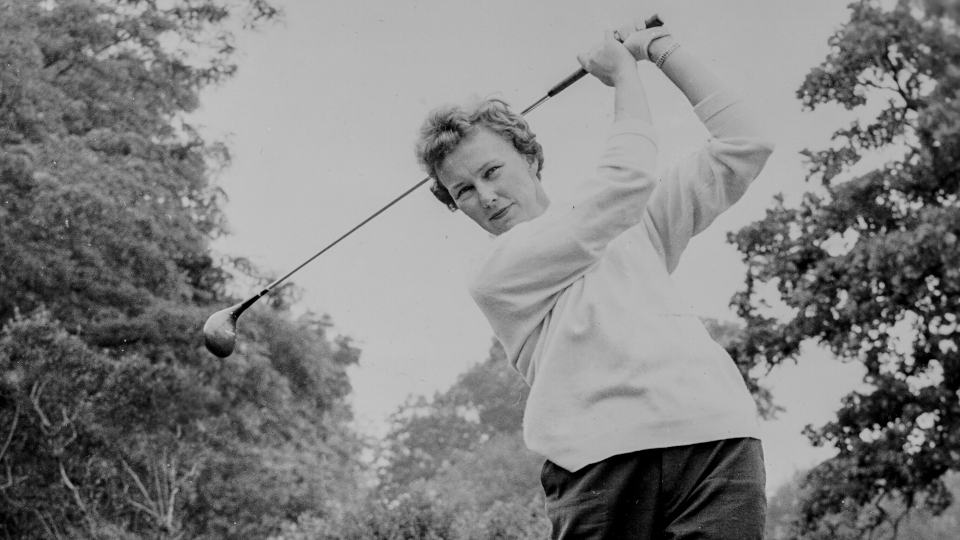 Mickey Wright war für ihren besonders eleganten Golfschwung bekannt.