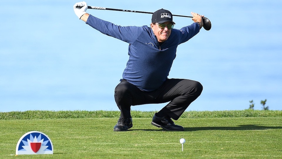 Mickelson macht's vor: Beweglichkeit ist Trumpf auf dem Golfplatz. 
