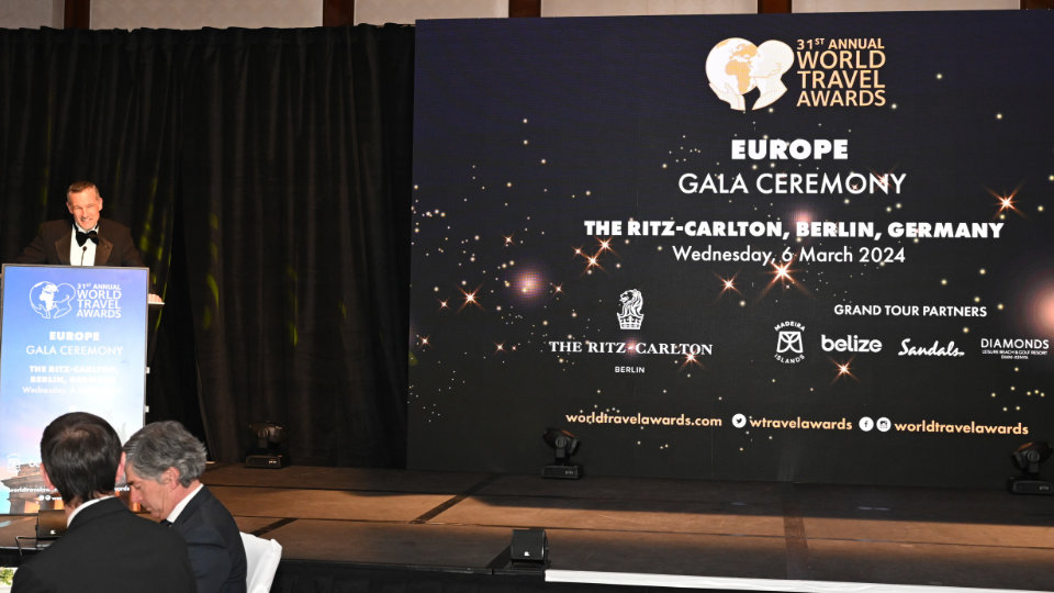 Die Europe Gala Ceremony der World Travel Awards 2024 in Berlin
