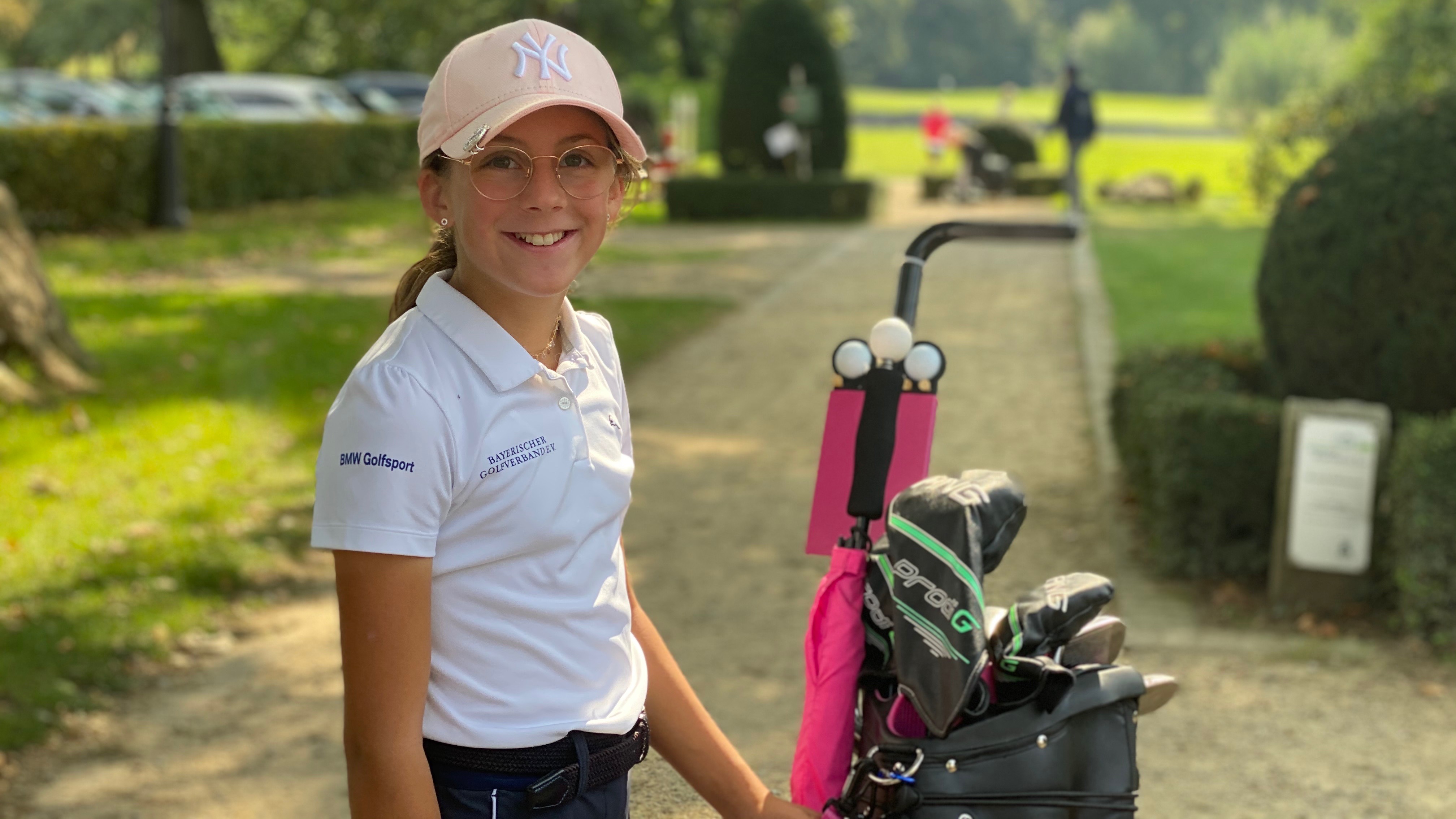 Mit viel Freude und Leidenschaft: Lena Geier, 12 Jahre, möchte auf die große Tour. Die Voraussetzungen passen – niemand hatte in so jungen Jahren ein Handicap von 0,0.