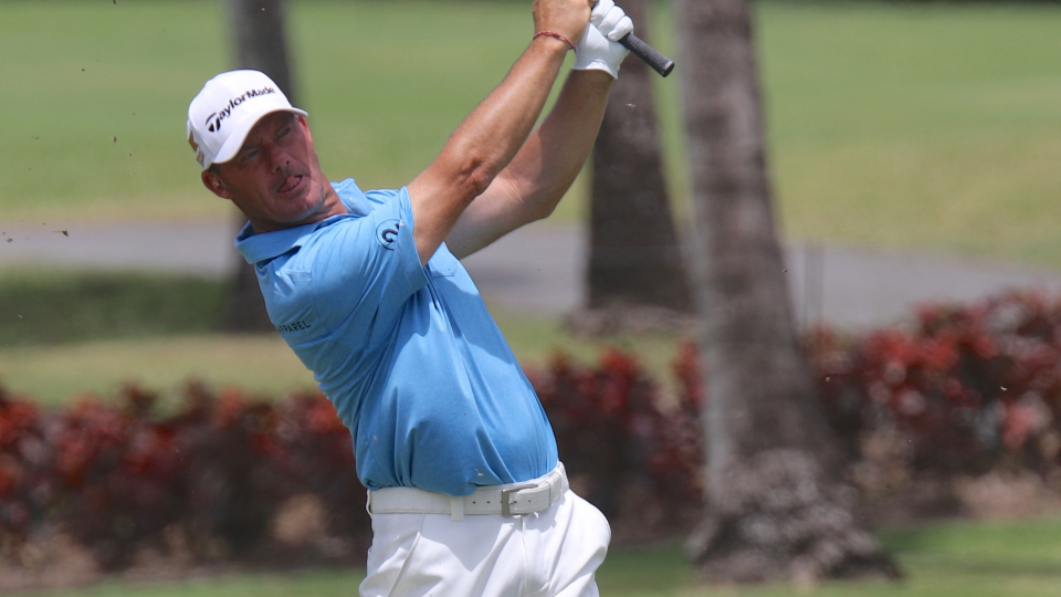 Alex Cejka als Titelverteidiger bei der Puerto Rico Open 2016. © golfsupport.nl/Bradley Rex/iconsportswire