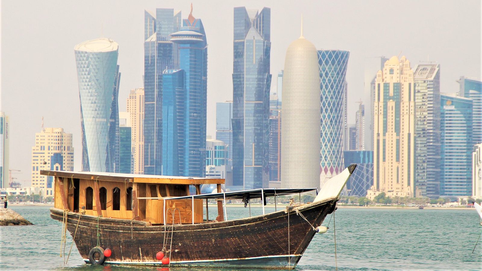 Blick auf die Skyline von Doha, Hauptstadt des Emirats Katar. © Pixabay