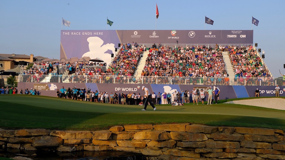 Schauplatz des großen Saisonfinals: Jumeirah Golf Estates in Dubai.