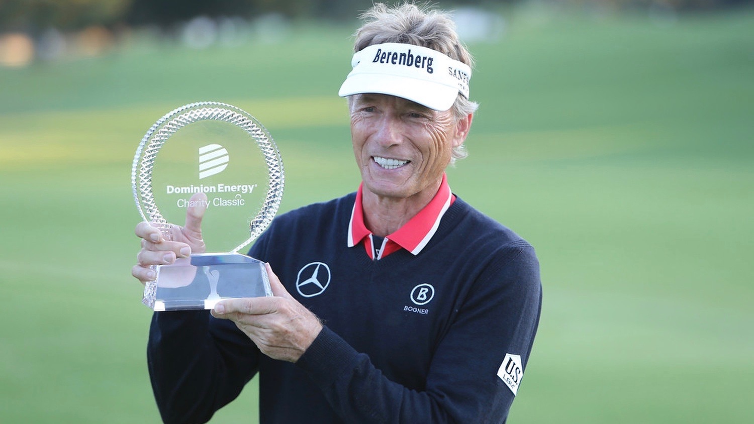 Der Titel bei der Dominion Energy Charity Classic war der 42. PGA-Tour-Champions-Sieg für Bernhard Langer.