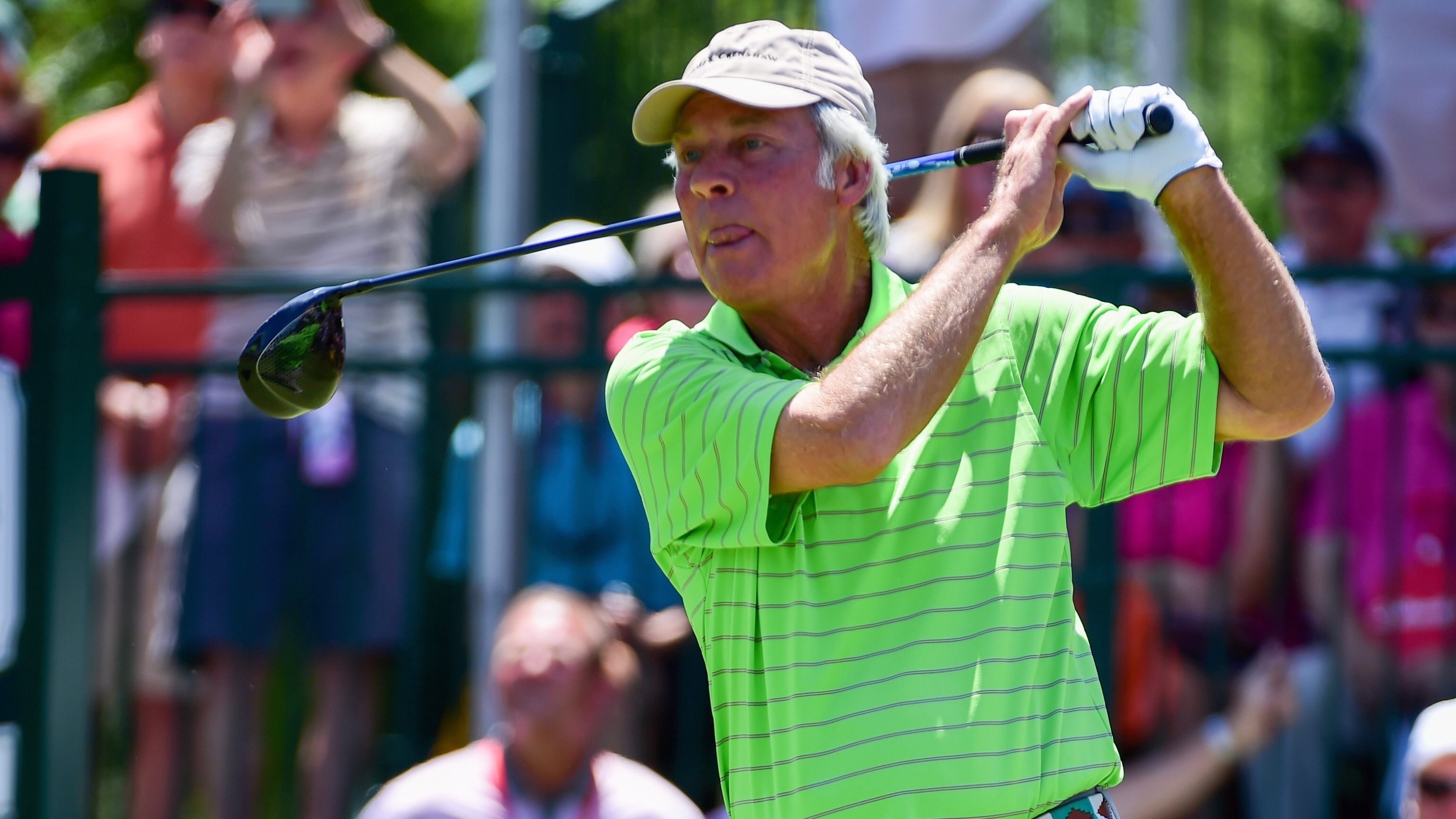 Ben Crenshaw, 69, spielt auf der Champions Tour und ist zweifacher Major-Sieger.