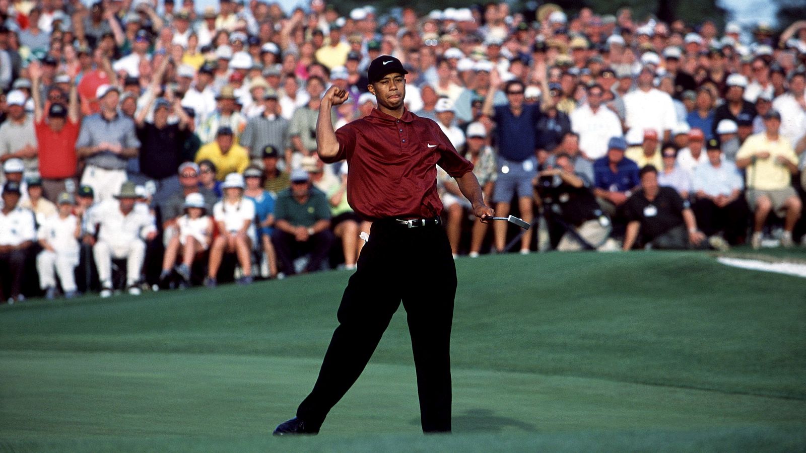 The Masters 2001: Tiger Woods / USA © golfsupport.nl
