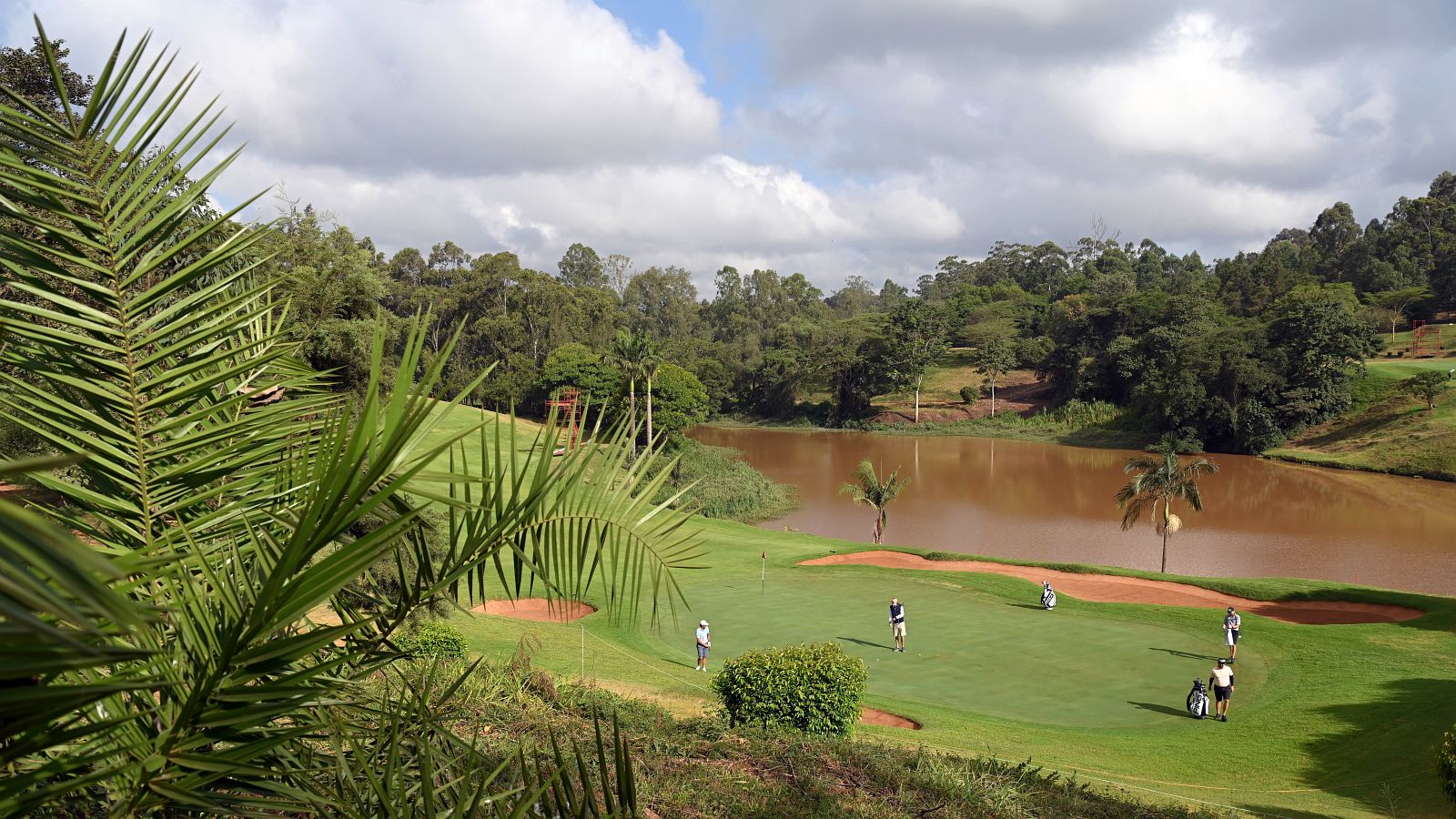 Golfen in Kenia: Die DP World Tour ist 2022 im Muthaiga Golf Club der Hauptstadt Nairobi zu Gast. © Stuart Franklin/Getty Images