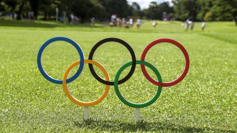 Olympia unter den fünf Ringen: Golf hat sehr gute Chancen, mindestens bis 2032 zur olympischen Familie zu gehören. © Stan Badz/IGF