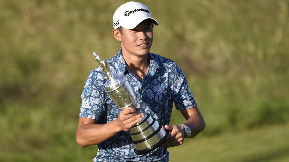 Champion Golfer of the Year: 2021 triumphierte Collin Morikawa bei der British Open in St. George.