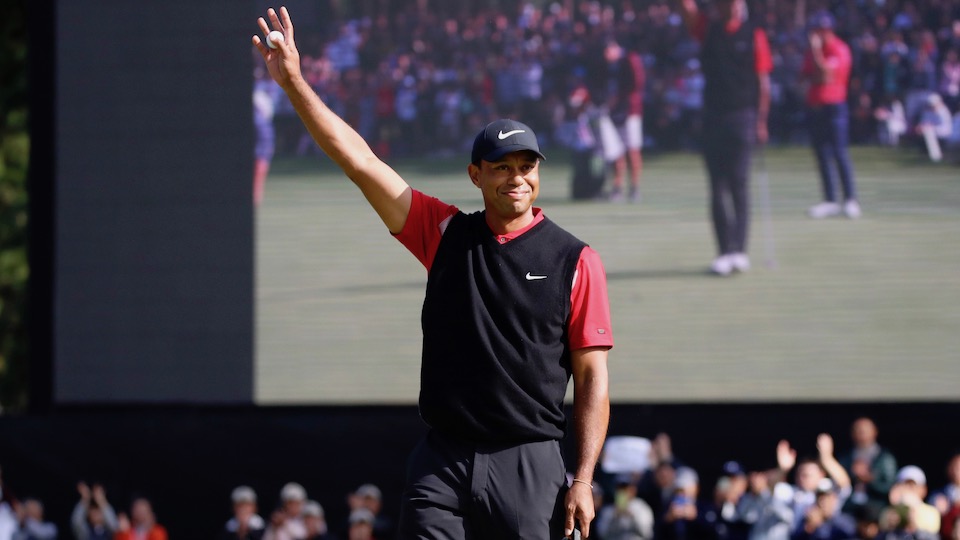 Einer, der hervorsticht – und das seit 1996 immer wieder: Legende Tiger Woods. 