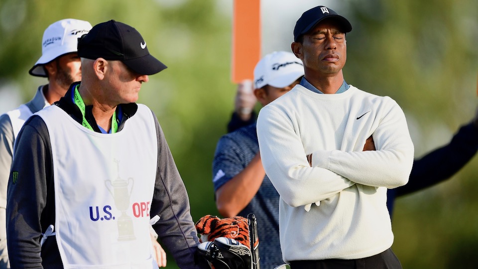 Ein Meister der mentalen Vorbereitung: Tiger Woods. 
