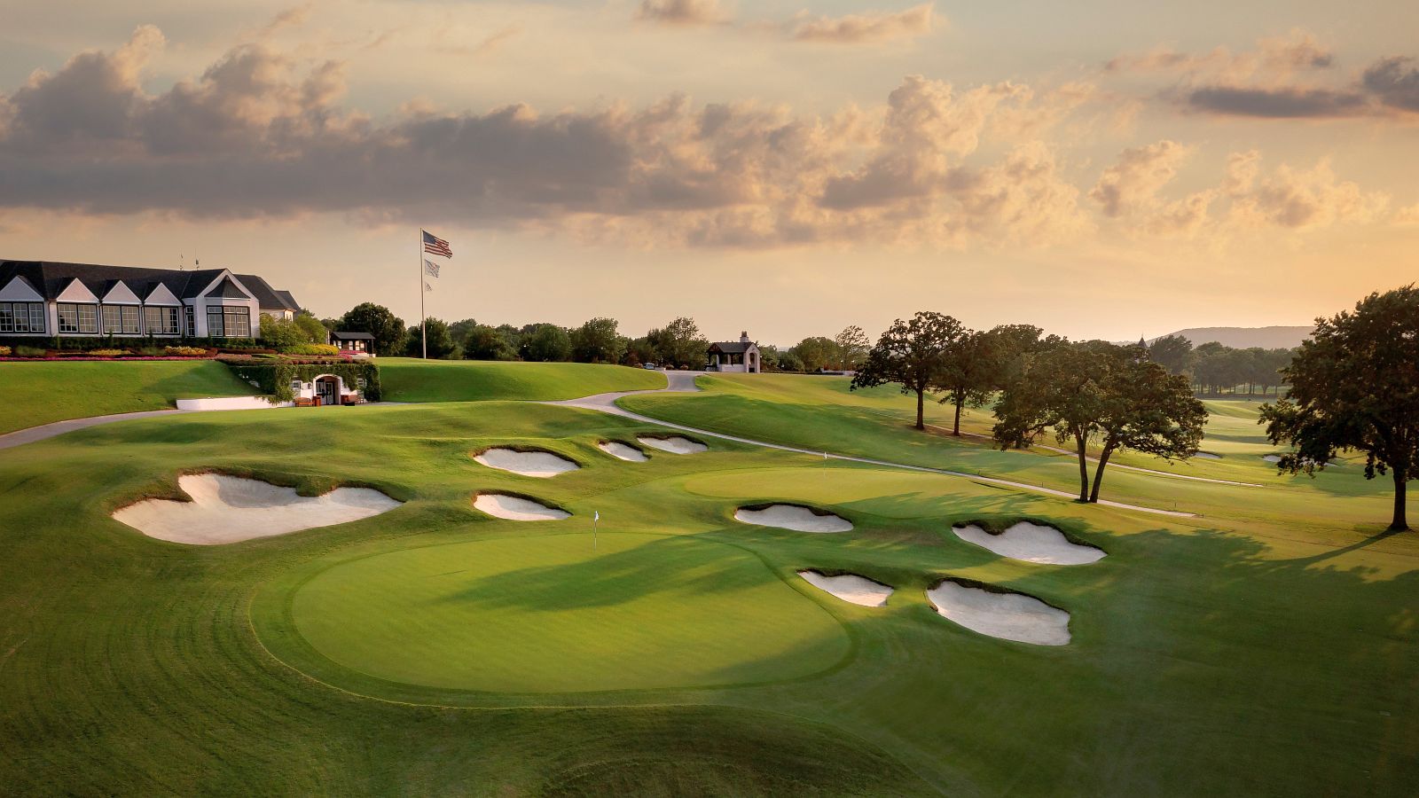 Die idyllische Anlage des Southern Hills Country Club ist zum fünften Mal Schauplatz der PGA Championship.