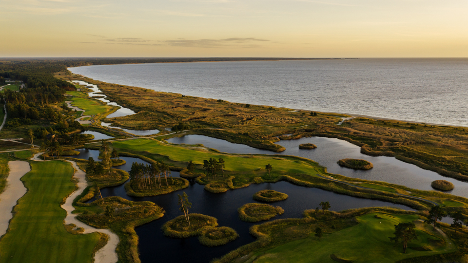 Der anspruchsvolle Meisterschaftsplatz des Pärnu Bay Golf Links war Austragungsort für die EM AK 50 2022 (Foto: Pärnu Bay Golf Links)