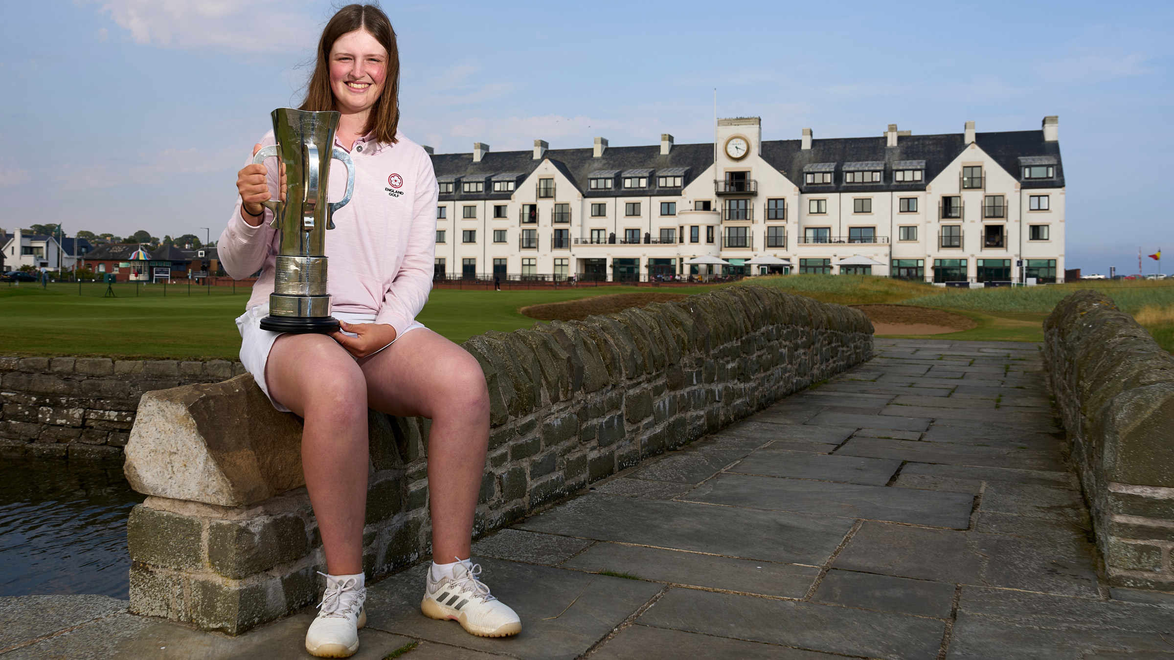 Lottie Woad aus England gewinnt die Girls’ Amateur Championship in Carnoustie (© The R&A)
